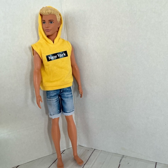 Mattel Other - BARBIE Hybrid Ken Doll  Fashionistas Body Blonde Hair Blue Eyes Tan 2016